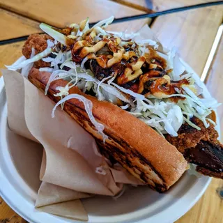 Eggplant Katsu Sandwich