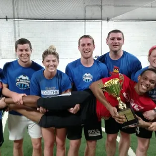 Adult leagues throughout the year!  Men's Open, Coed, and O35