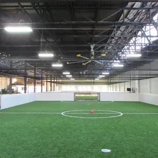 2 5-a-side indoor fields