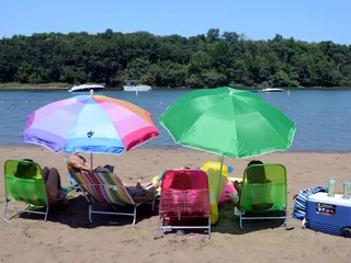 Blue Springs Lake Beach