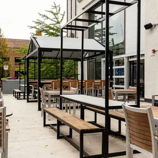 Lots of Patio Seating.