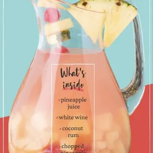 Starting Sat May 4th 2024 - weekend brunch with bottomless Mimosas, Piña Colada Sangria, Bloody Mary's 12p-4p