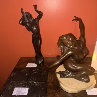 Works from another artist on display