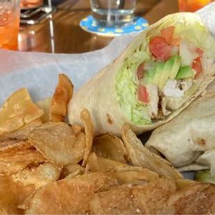 California avocado wrap