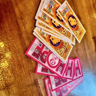 Pull tabs.....fun for all!