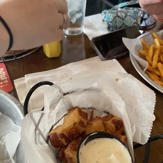 Beer Pretzel Cheese Curds