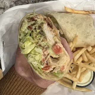 The Bacon Avocado Chicken Wrap