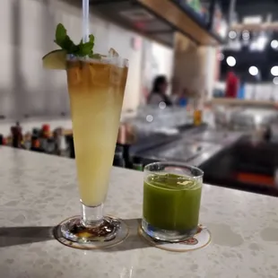 The Social Mai Tai &amp; Match Old Fashion.