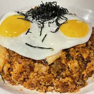 Garlic Bacon Fried Rice