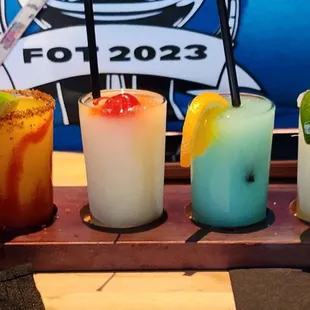 Margarita sampler!