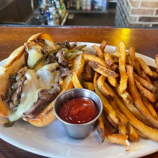 Shaved Ribeye Steak Sandwich