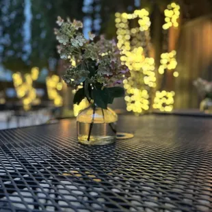 Outdoor seating available