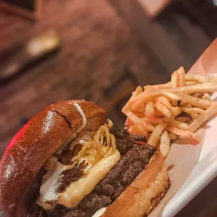 The Napoleon Burger ...