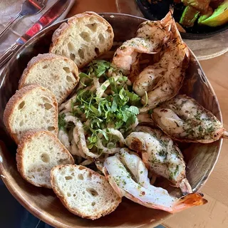 Garlic Herb Shrimp Pasta