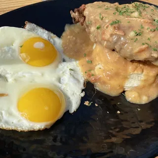 Fried Chicken & Eggs