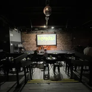 View of the Stage from the Bar