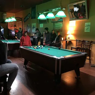 Pool room...duh