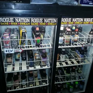 Over 60 beers to choose from