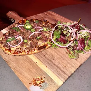 BBQ Brisket Flatbread