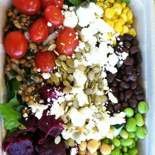 Taste the (salad bar) rainbow!