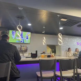 Bar area
