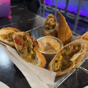 Appetizer egg rolls