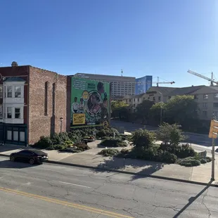 A nice view from 2nd floor