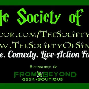 The Society of Sin New Orleans Burlesque Comedy Live-Action Fan Fiction