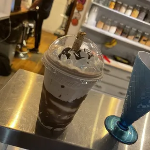 Nutella milkshake!