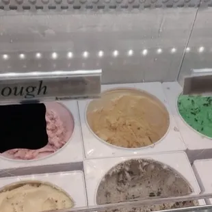 Ice cream options