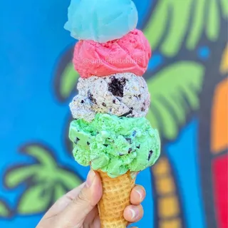 4 Scoops of Ice Cream