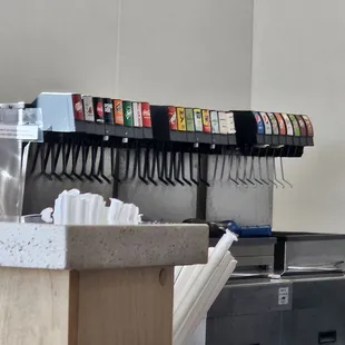 Allllll the soda brands they carry