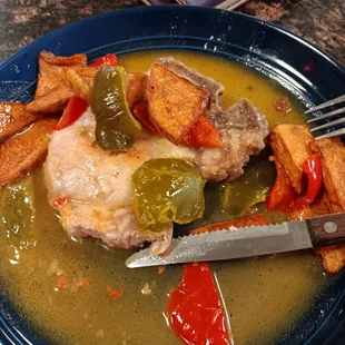 a plate of food