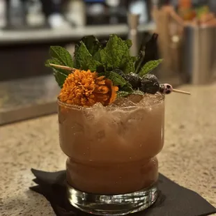 Vodka-based tiki cocktail