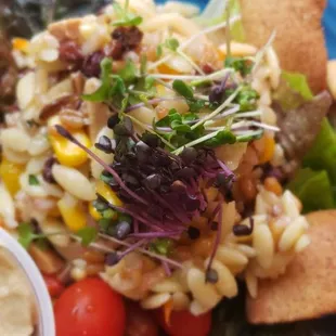 What a beautiful salad, and it was incredibly flavorful!
