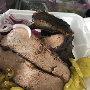 ribs, food, bbq ribs