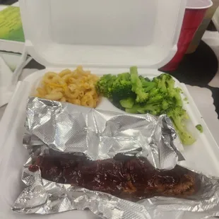 Rib dinner