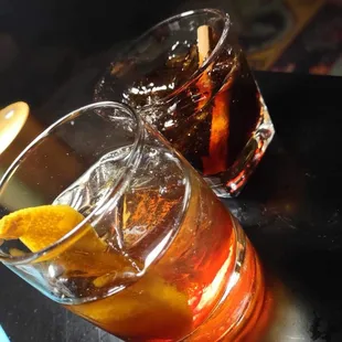Cocktails from the bar