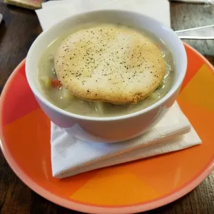 Chicken Pot Pie soup.