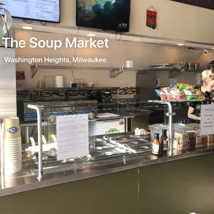 Counter area