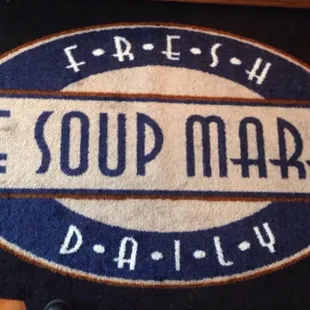 a close up of the logo