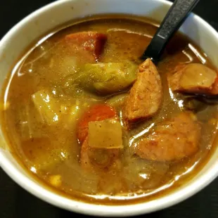 Chicken &amp; Andouille Sausage Gumbo
