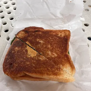 a grilled cheese sandwich