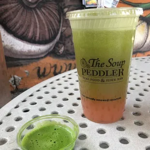 Wheatgrass Shot Sun Ra - 18 oz.