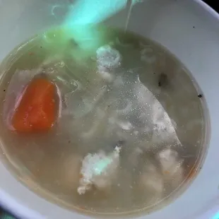 Chicken and Chicken &amp; Rice Soup - 16 oz. Today hits the spot