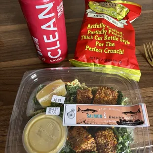 Salmon &amp; Brassica Salad