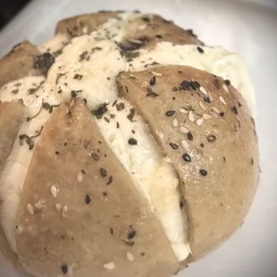 Rosemary Stuffed Bagel