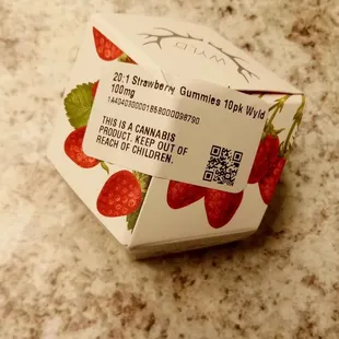 WYLD Strawberry CBD Gummies. Microdose. 10/10
