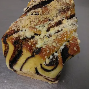 Holiday favorite chocolate cinnamon babka