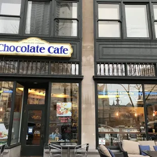 Downtown Indy Cafe Store Front!